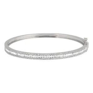 ABBY BAGUETTE DIAMOND BANGLE
