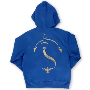 Aladdin the Broadway Musical - Blue Zip Hoodie MFA