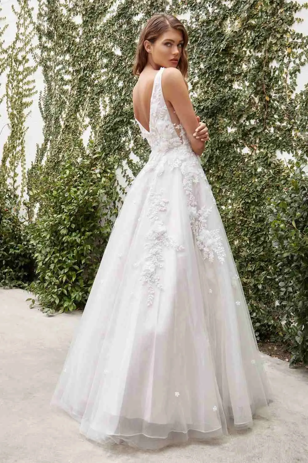 Andrea & Leo A1028W Gardenia A-Line Wedding Gown
