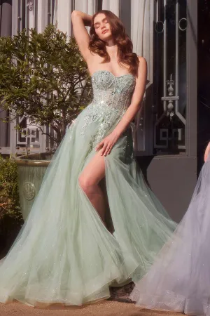 Andrea & Leo A1415 Dress Strapless Corset Embellished Ball Gown