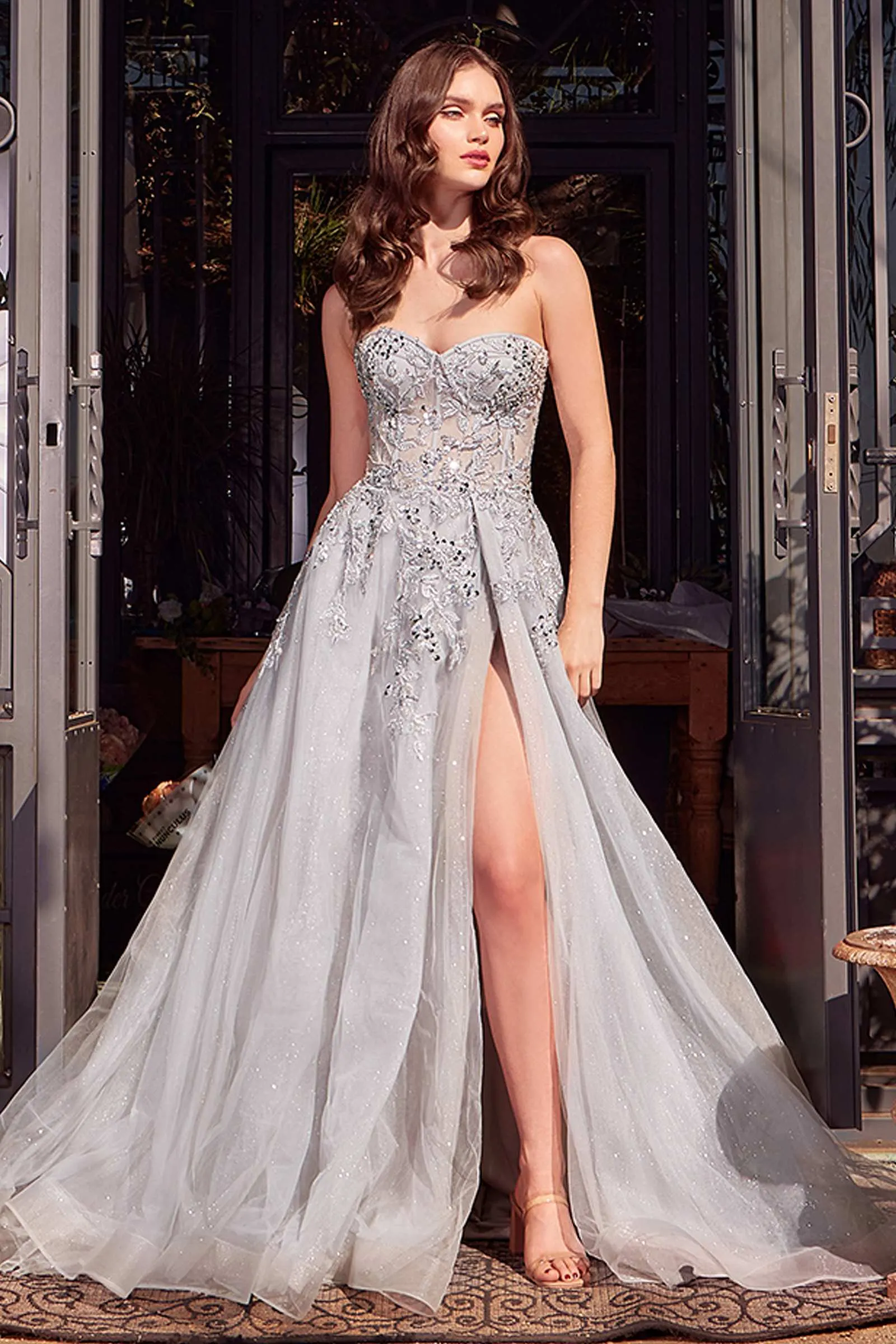Andrea & Leo A1415 Dress Strapless Corset Embellished Ball Gown