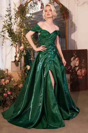 Andrea & Leo A1424 Dress Off The Shoulder Organza Ball Gown