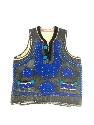 Antique Hungarian Sheepskin Vest