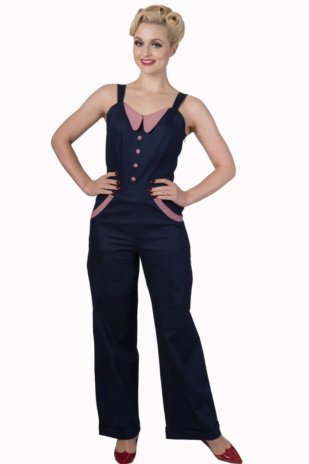 Banned Apparel - Blueberry Hills Jumpsuit