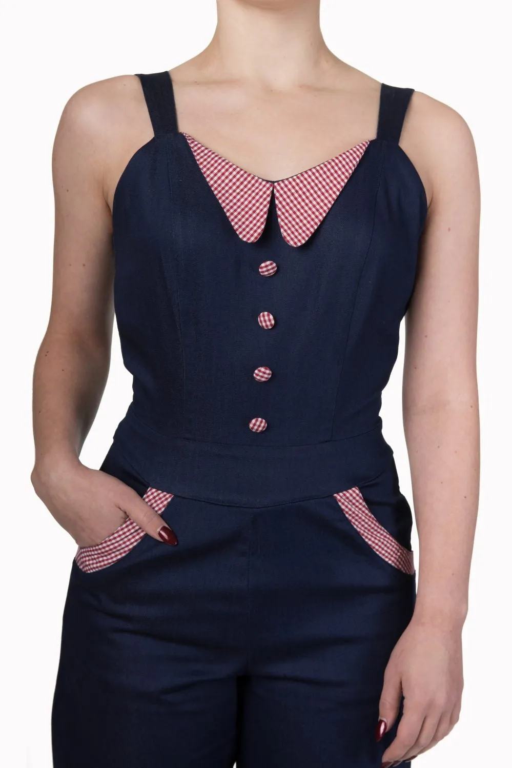 Banned Apparel - Blueberry Hills Jumpsuit