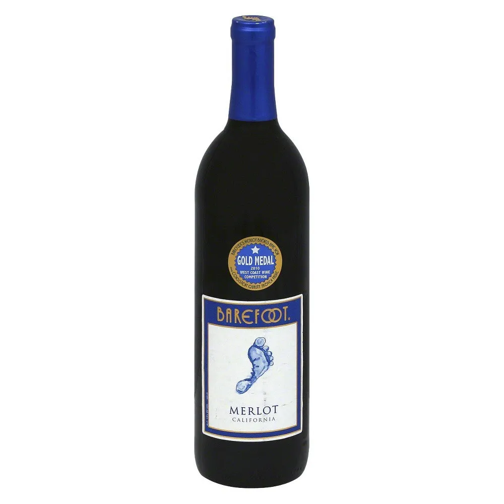Barefoot Merlot 750ml