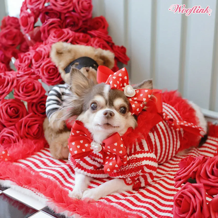 be my valentine bow hoodie