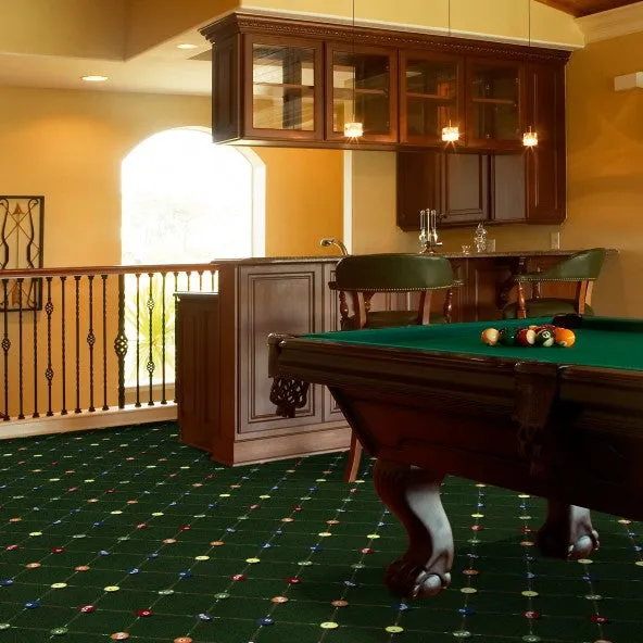 Billiards Home Theater Carpet
