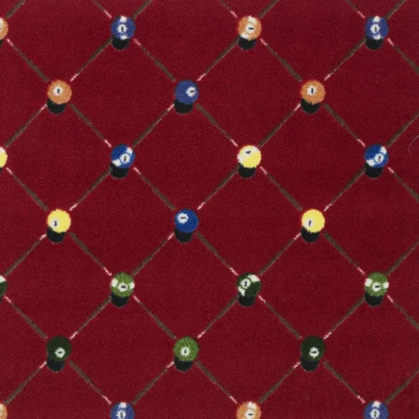 Billiards Home Theater Carpet