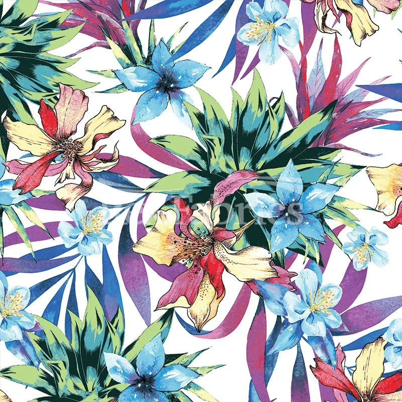 Botanical Garden / Printed Nylon Spandex