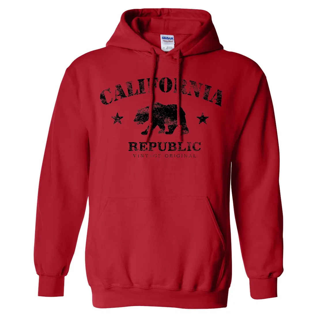 California Republic Vintage Original Sweatshirt Hoodie