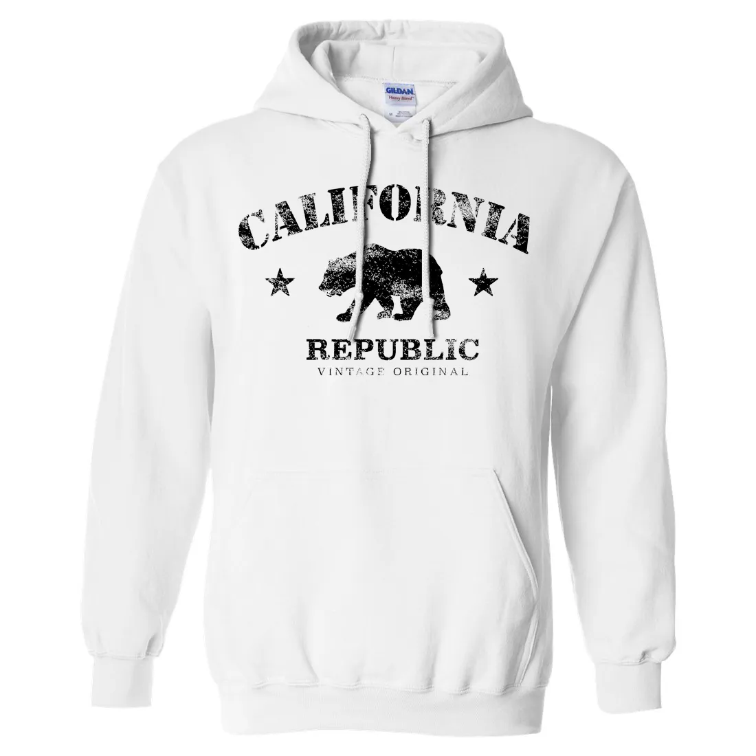 California Republic Vintage Original Sweatshirt Hoodie