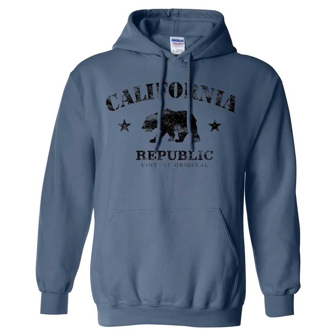 California Republic Vintage Original Sweatshirt Hoodie