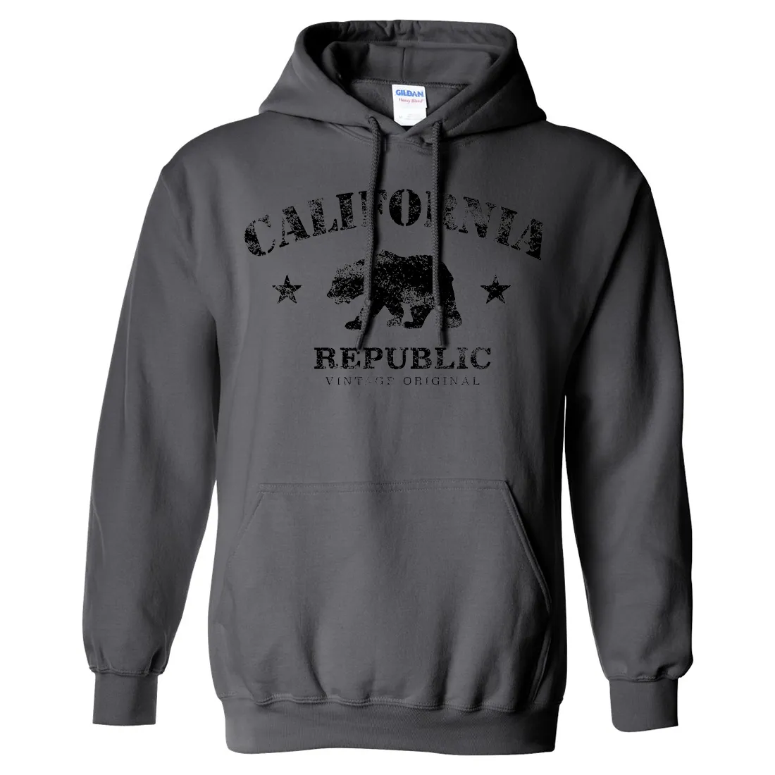 California Republic Vintage Original Sweatshirt Hoodie