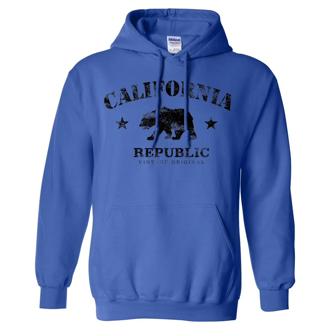 California Republic Vintage Original Sweatshirt Hoodie