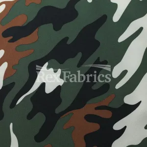 Camo Street / Poly Spandex Woven