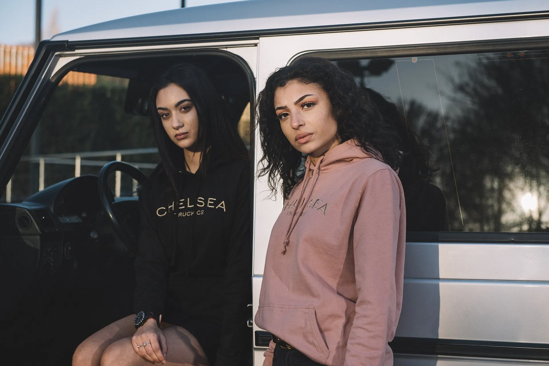 Chelsea Truck Co Black with Gold Embroidery Hoodie