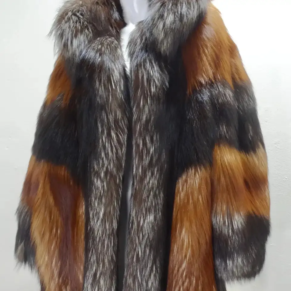 Christian Dior 1970s Fox Fur Coat