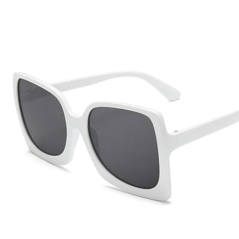 Classic Oversized Sunglasses Women Fashion Square Vintage Sunglass Vintage