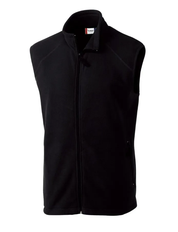 Clique Men's Summit Full Zip Microfleece Vest