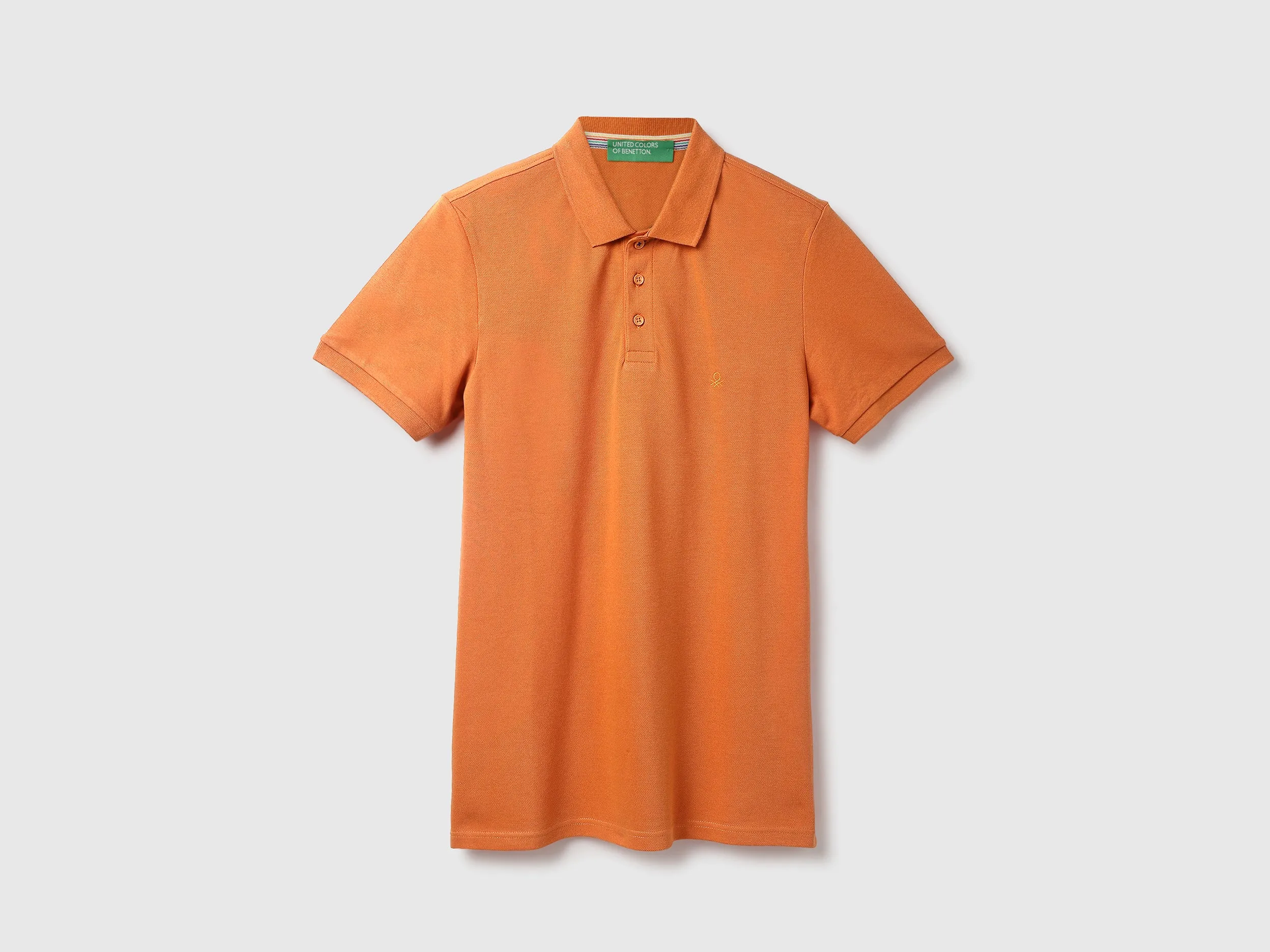 Cotton Solid Polo Collar Mens T-shirts