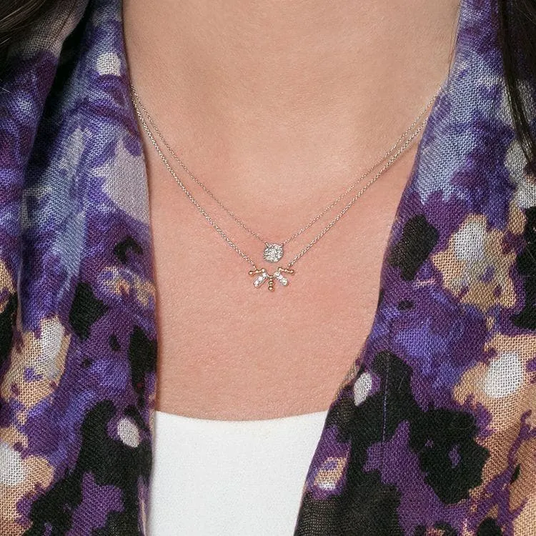 Dana Rebecca Designs Lauren Joy Mini Disc Necklace