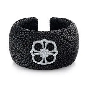 Diamond and Stingray Bespoke Cuff