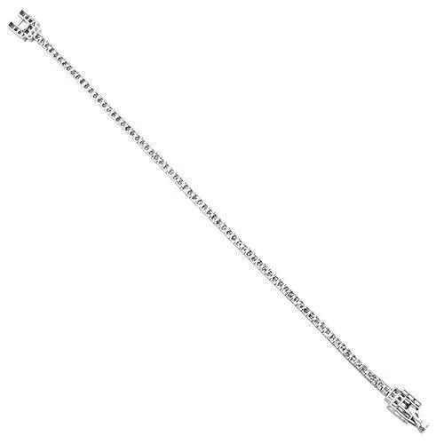 Diamond Tennis Bracelet in 14k White Gold 5 Ctw