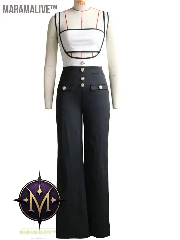 Elegant Suspender Jumpsuit: Chic Wear for All Events