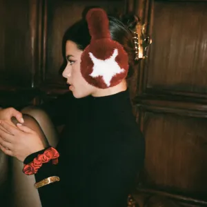 Emi Jay Sugar Muffs in Red Currant