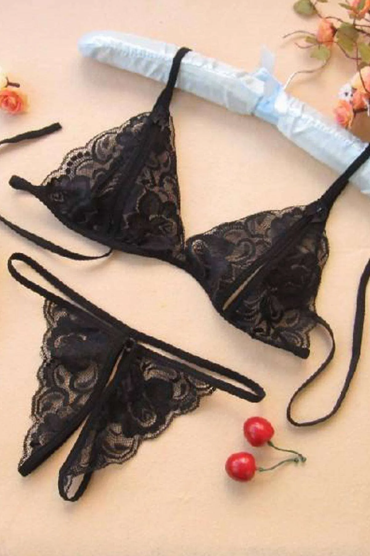 Fantasie Lingerie Soft Bra and Sexy Tanga Set