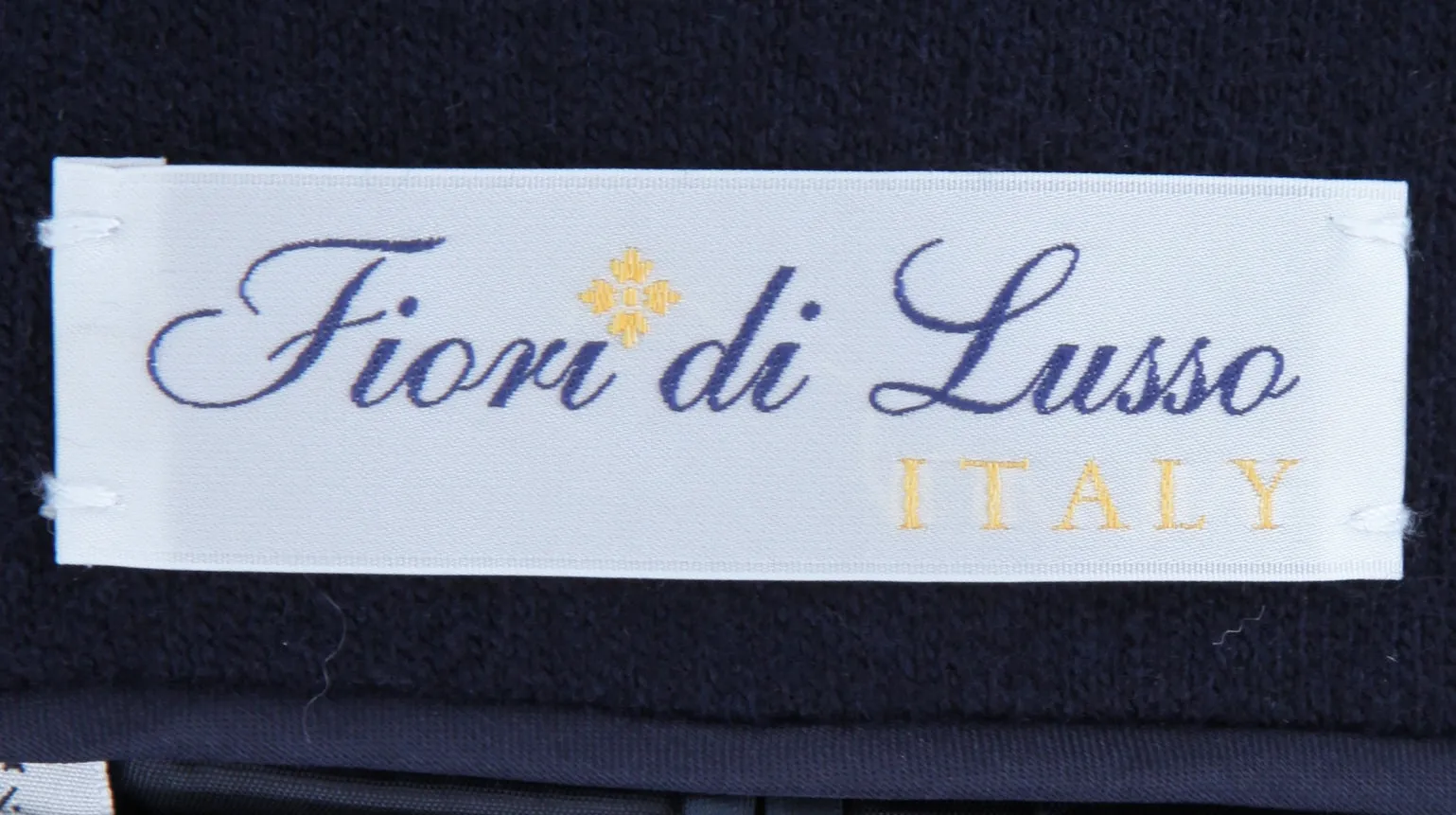 Fiori Di Lusso Navy Blue Jacket Vest