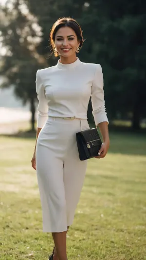Flare Up Your Fashion Game: 15 Retro Glam Outfit Ideas**  
**