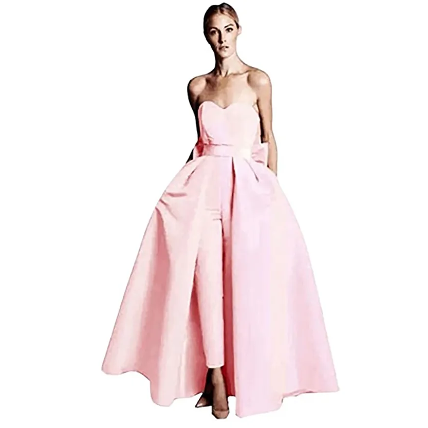 Funki Buys | Dresses | Women's Pantsuit Dress Detachable Skirt