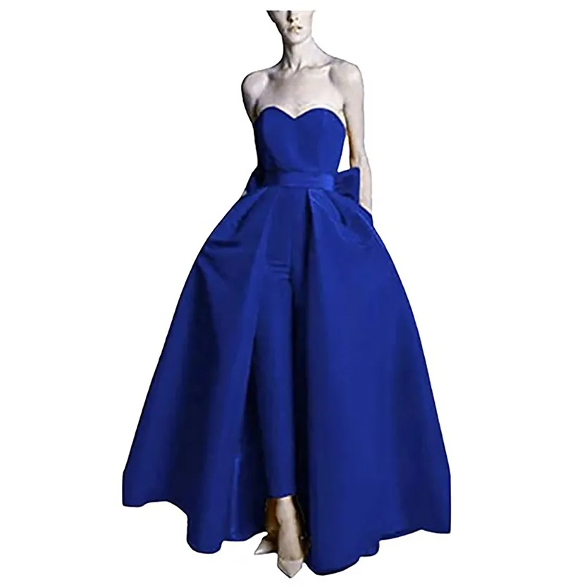 Funki Buys | Dresses | Women's Pantsuit Dress Detachable Skirt