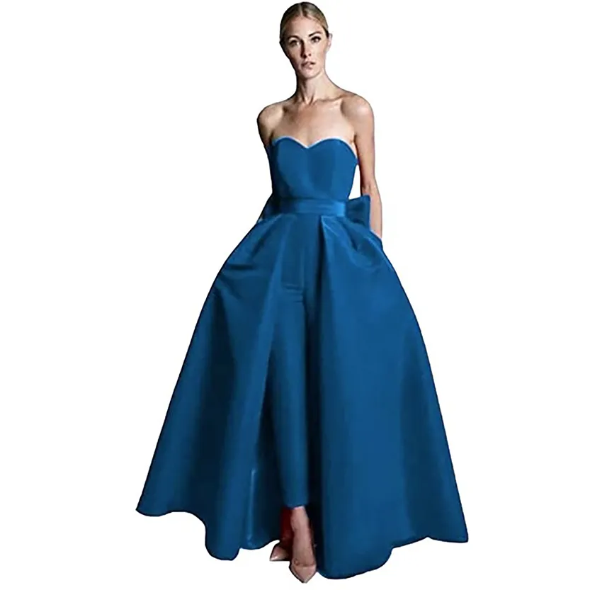 Funki Buys | Dresses | Women's Pantsuit Dress Detachable Skirt