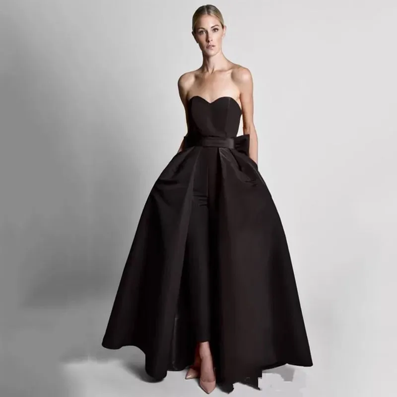 Funki Buys | Dresses | Women's Pantsuit Dress Detachable Skirt