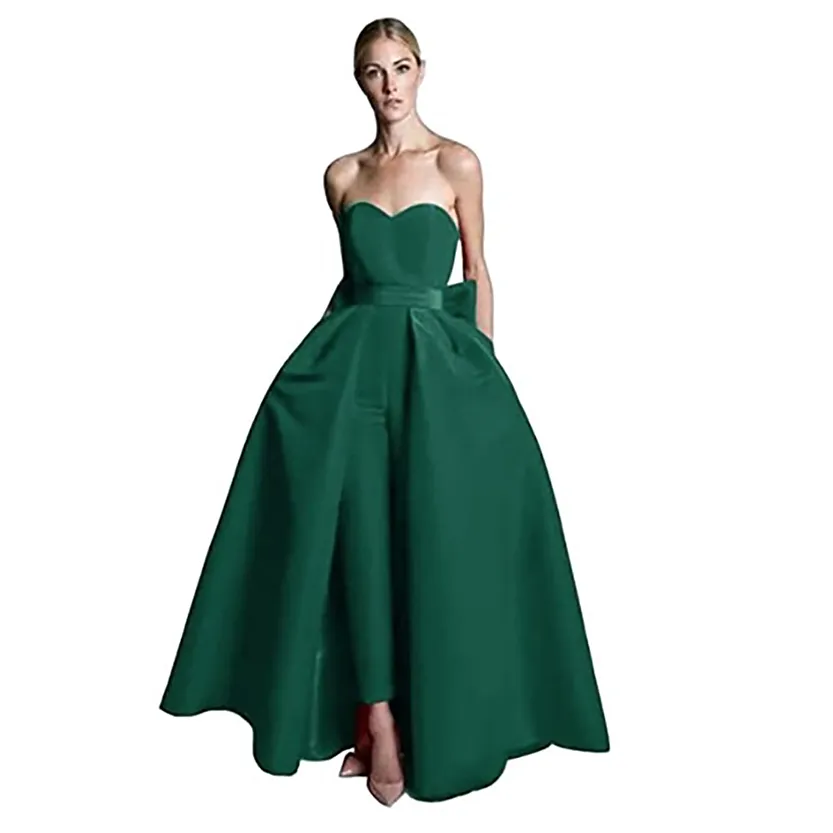 Funki Buys | Dresses | Women's Pantsuit Dress Detachable Skirt
