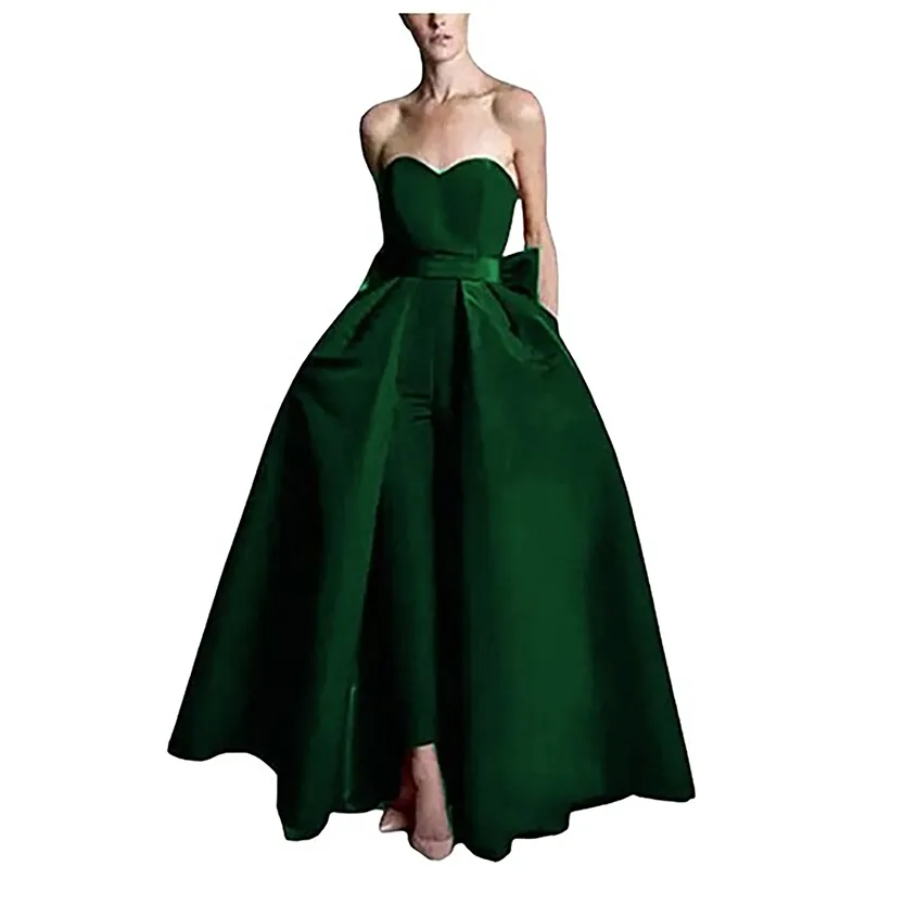 Funki Buys | Dresses | Women's Pantsuit Dress Detachable Skirt