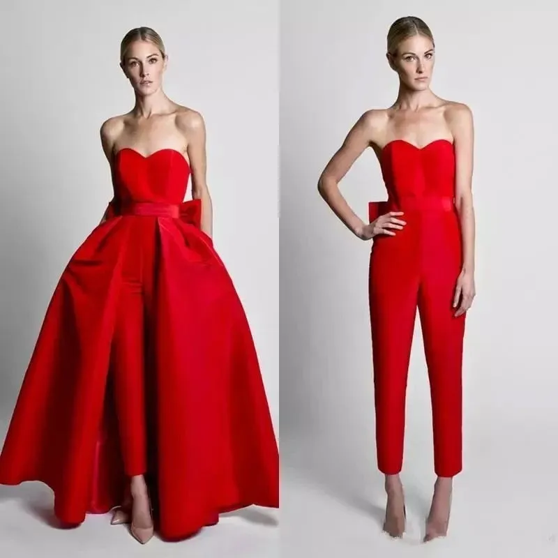 Funki Buys | Dresses | Women's Pantsuit Dress Detachable Skirt