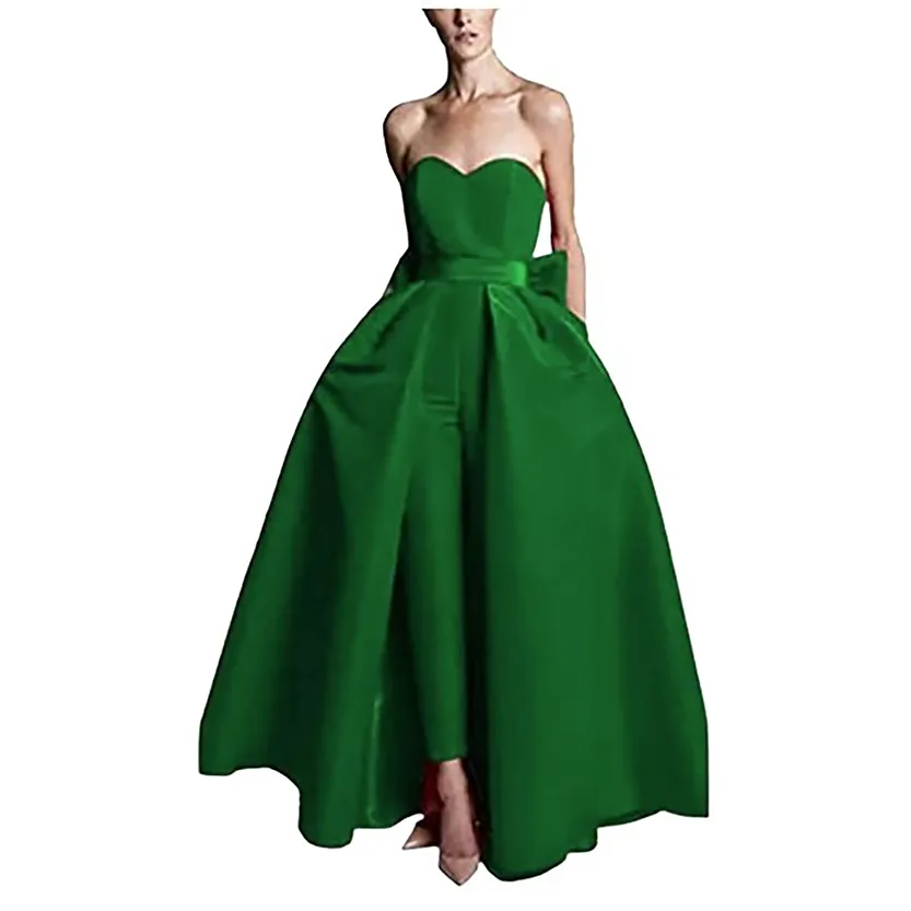 Funki Buys | Dresses | Women's Pantsuit Dress Detachable Skirt