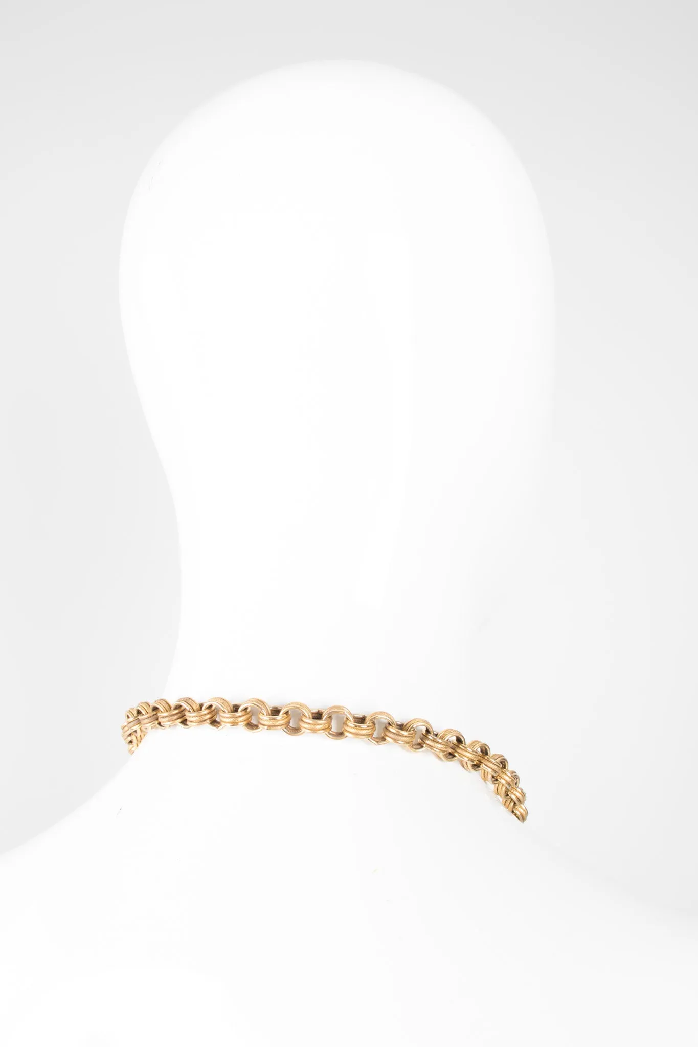 Glass Bead Tassel Necklace / Belt