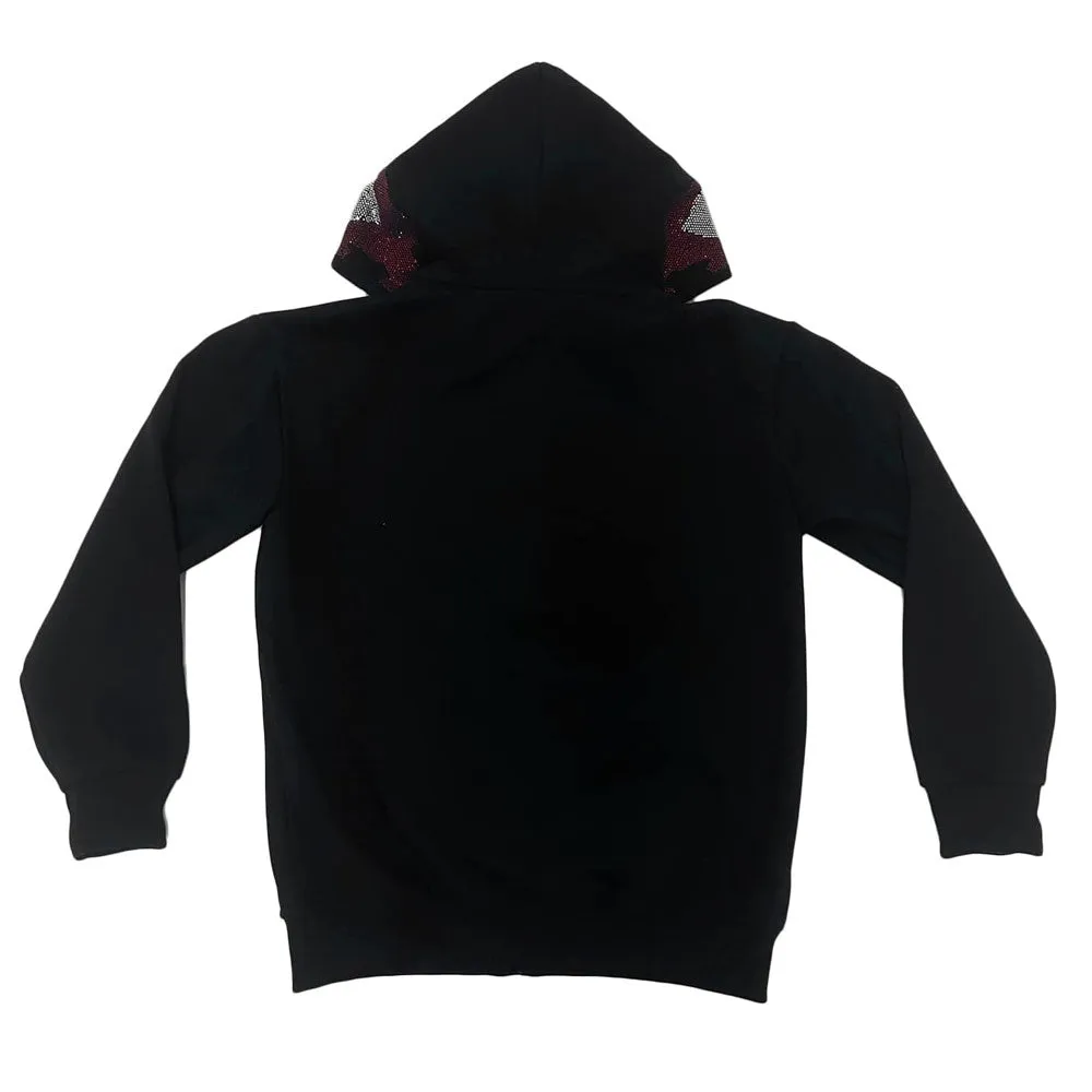 Glittering Rhinestone Hoodies: Shine with Every Step