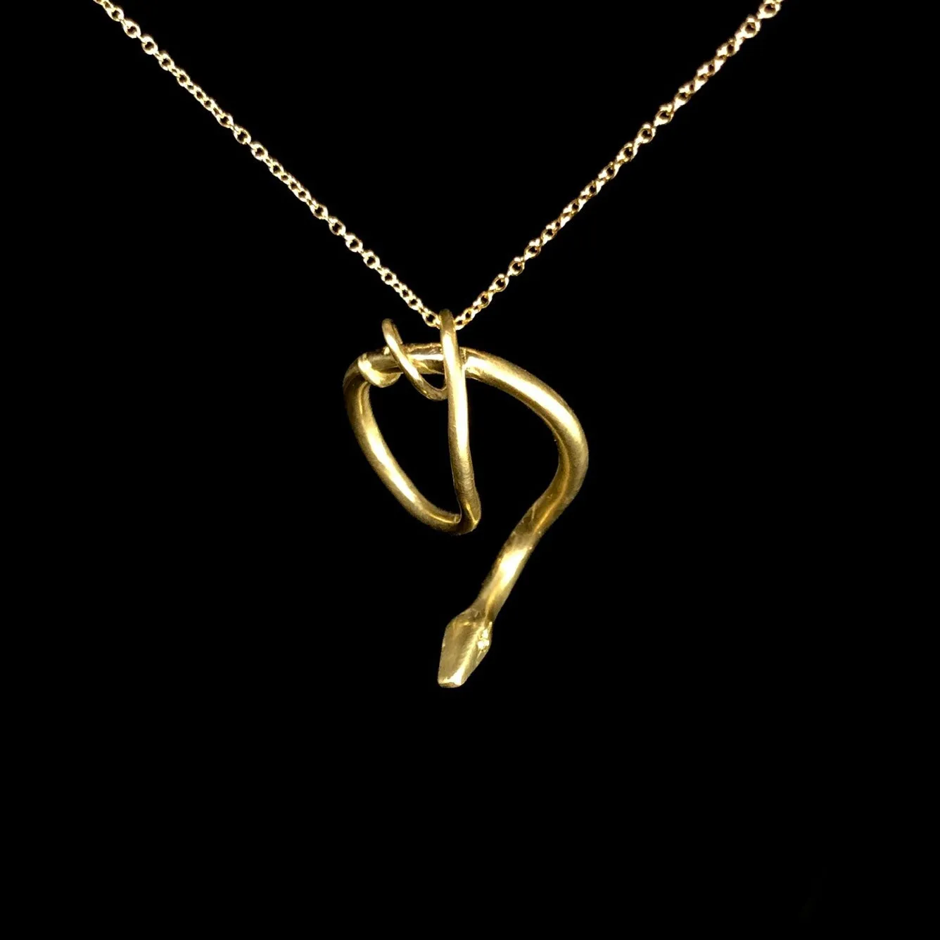 Gold Snake Necklace