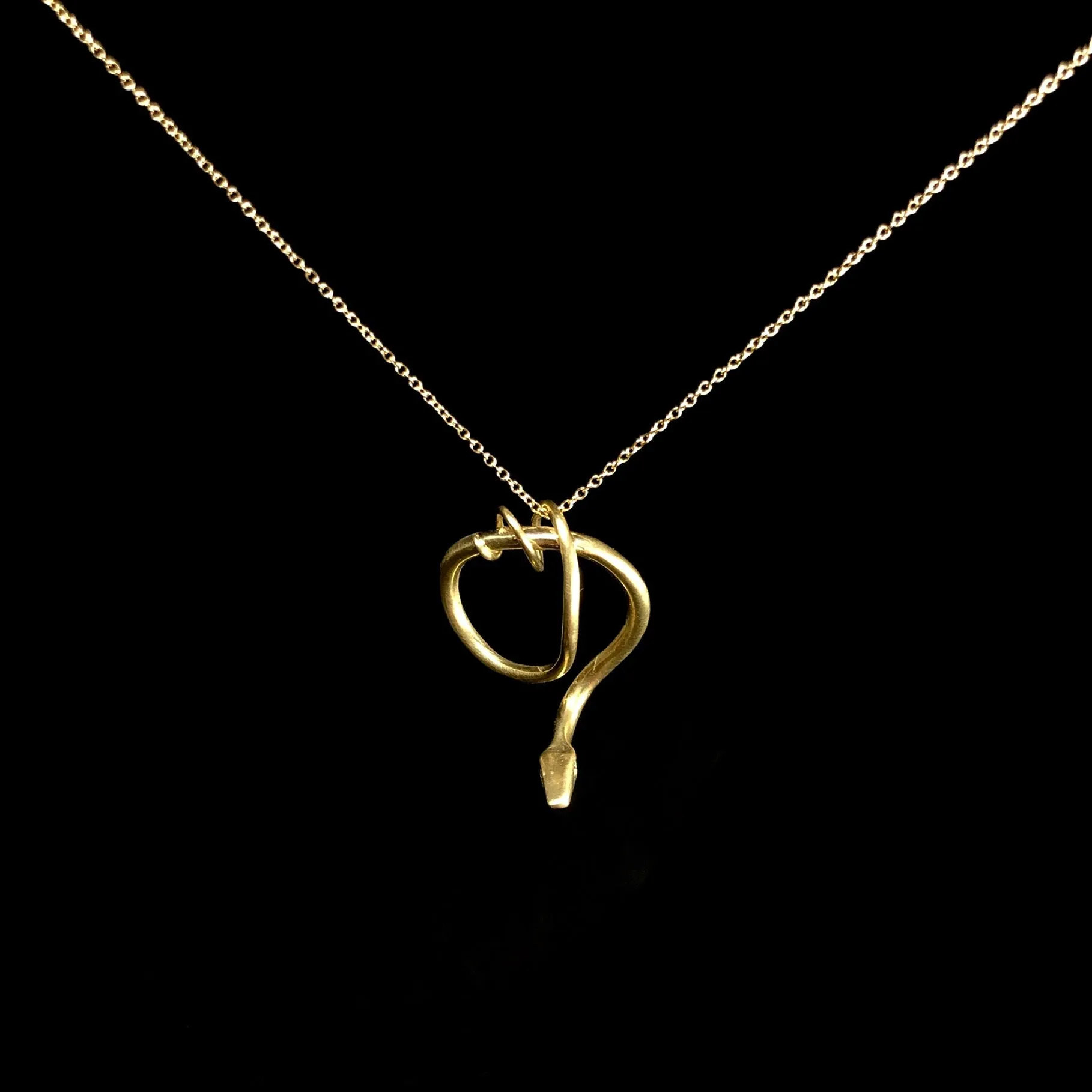 Gold Snake Necklace