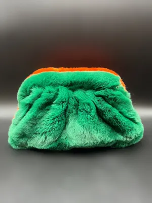 Green and Orange Fur