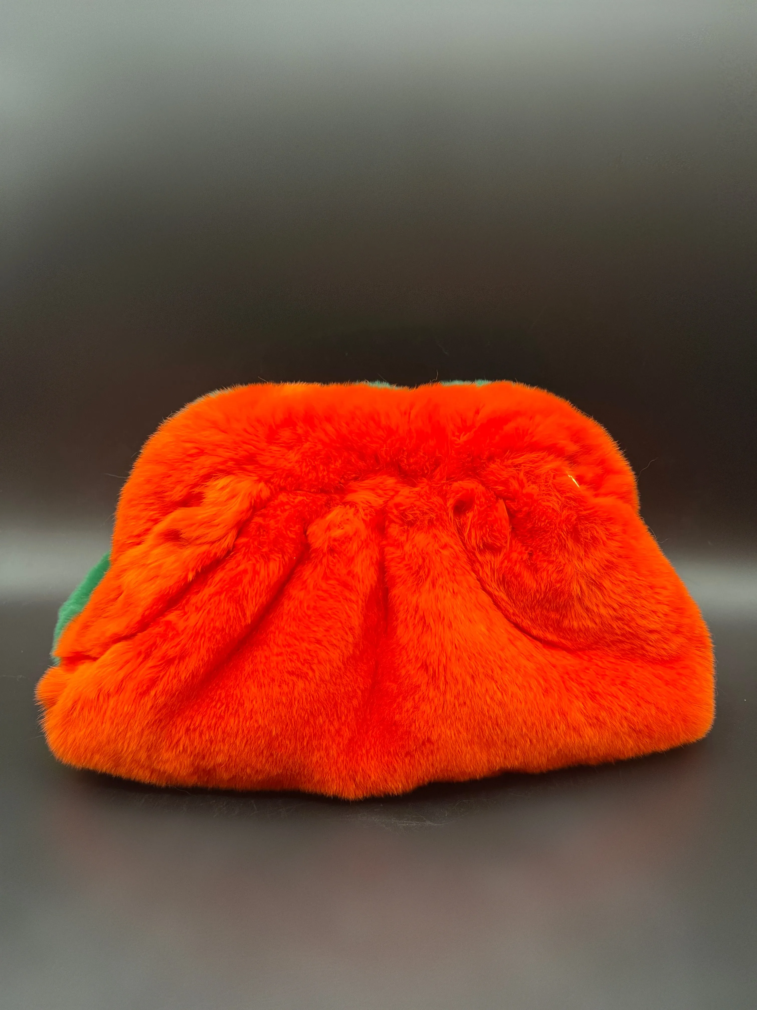 Green and Orange Fur