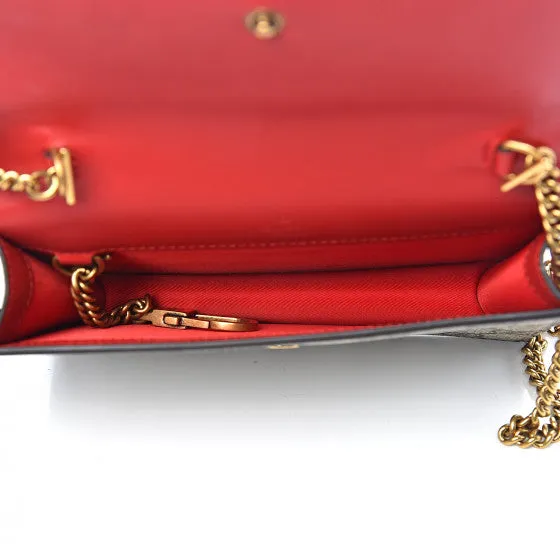 Gucci GG Supreme Mini Bag with Cherries in Beige