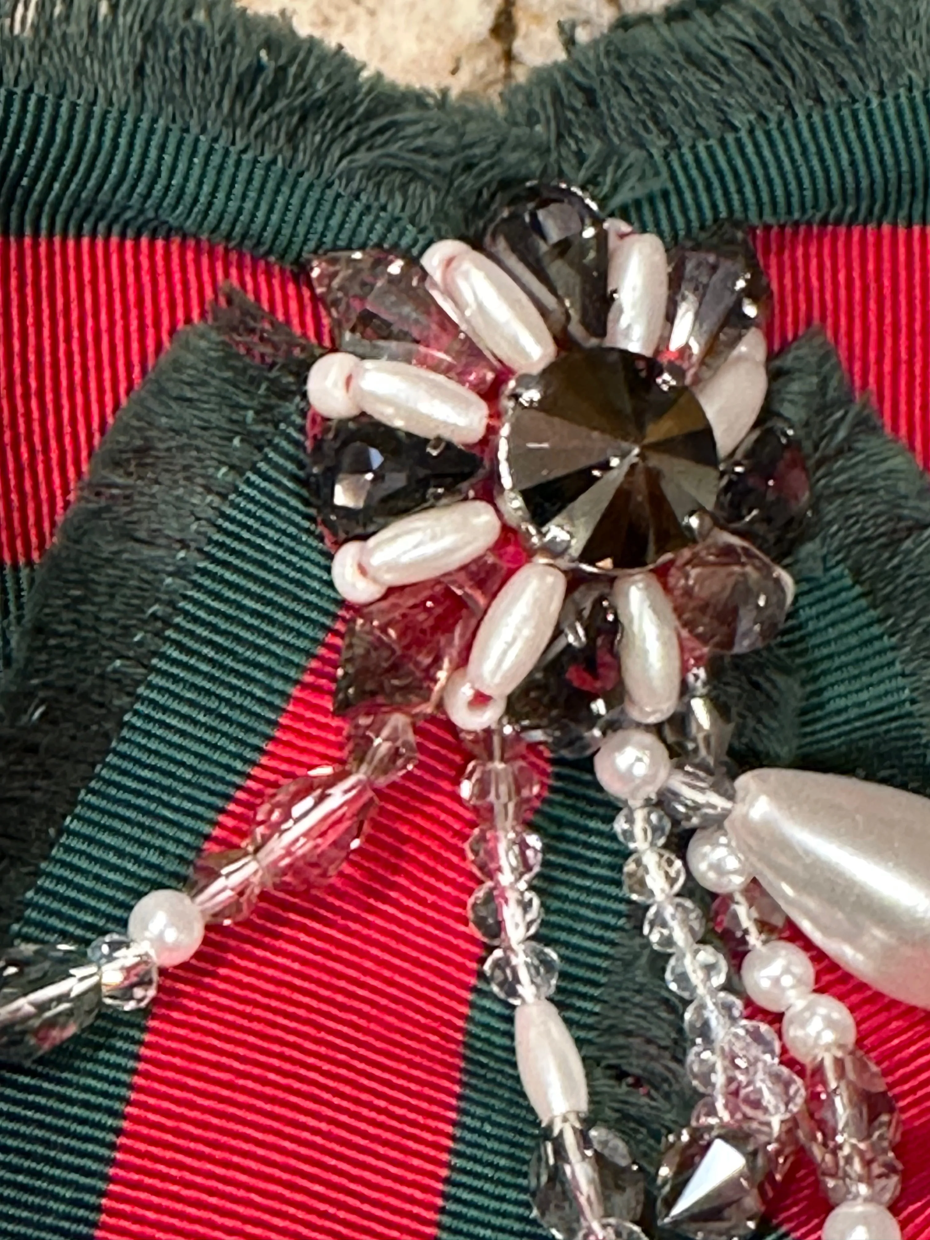 Gucci Iconic Web Brooch