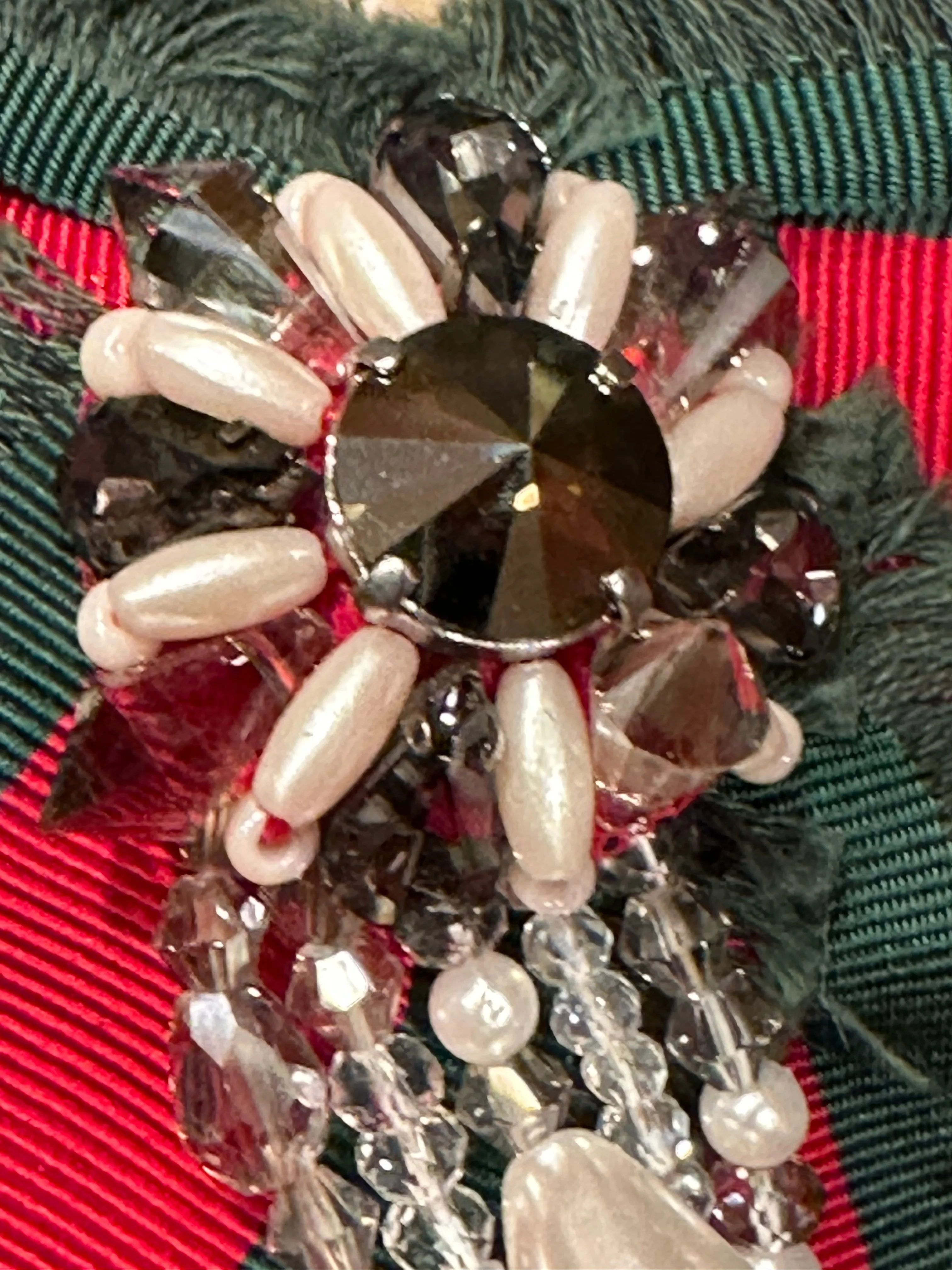 Gucci Iconic Web Brooch